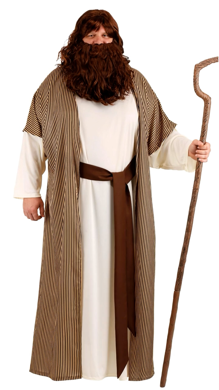FUN0920PL Ai Plus Size Nativity Joseph Costume for Mens